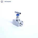 Vanne à pointeau femelle haute pression