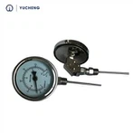 Thermomètre en acier inoxydable à montage inférieur