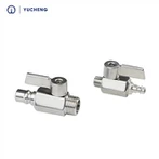 Robinet à tournant sphérique en acier inoxydable 2PC